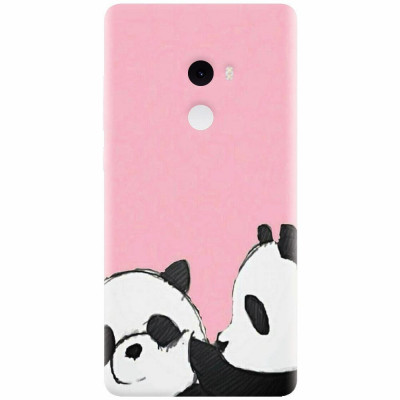 Husa silicon pentru Xiaomi Mi Mix 2, Panda foto