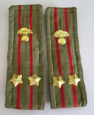 C1 2 - Grade militare - comunism - manta ploaie - locotenent colonel infanterie foto