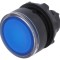 Comutator Apăsare 22mm Albastru