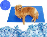 Covoraș cu gel de răcire pentru animale de companie 52x52 cm albastru