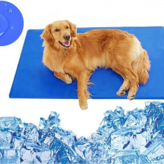 Covoraș cu gel de răcire pentru animale de companie 60x80 cm albastru
