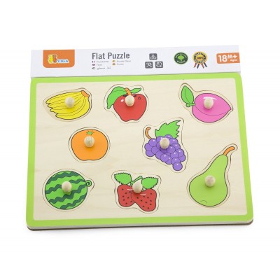 Puzzle cu maner - Fructe, Viga foto