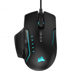 Mouse gaming Corsair GLAIVE RGB PRO Aluminum Black foto