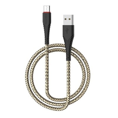 Cablu Date si Incarcare USB la USB Type-C Borofone BX25 Powerful, 1 Metru - Negru foto