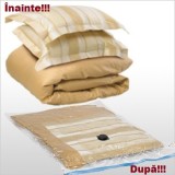 Saci Vidat 50x60 cm, 5 Bucati - Protectie Umezeala, Praf, Insecte, Reutilizabili, Economie Spatiu 70%, Aspirare Rapida