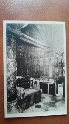 Carte postala, Manastirea Horezu, Pronaosul bisericii foto