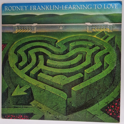 lp Rodney Franklin &amp;lrm;&amp;ndash; Learning To Love 1982 NM / VG+ jazz funk _ Columbia, USA foto
