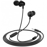 Handsfree Casti In-Ear HOCO M60 Perfect sound, Cu microfon, 3.5 mm, Negru