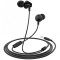 Handsfree Casti In-Ear HOCO M60 Perfect sound, Cu microfon, 3.5 mm, Negru