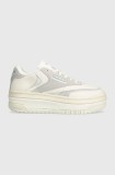 Reebok Classic sneakers din piele CLUB C culoarea bej