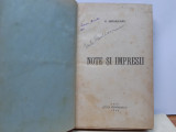 Ibraileanu, NOTE SI IMPRESII, Iasi, 1920