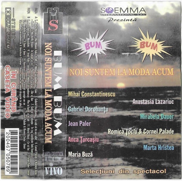 Casetă audio Bum Bum Noi Suntem La Modă Acum
