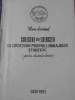 CULEGERE DE EXERCITII CU LOCUTIUNI PROPRII LIMBAJULUI STIINTIFIC (PENTRU STUDENTII STRAINI)-ILARIA AVRAMUT-228920