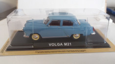 macheta volga m21 + revista masini de legenda nr.4 - 1/43, noua. foto