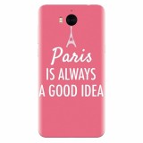 Husa silicon pentru Huawei Y5 2017, Paris Is Always A Good Idea