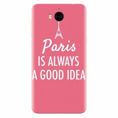 Husa silicon pentru Huawei Y5 2017, Paris Is Always A Good Idea foto