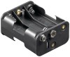 Suport Baterii 6xAA Goobay, Conector 9V, Negru