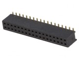 Soclu Pini Mamă 36 Pini 1,27mm SMT 2x18, CONNFLY