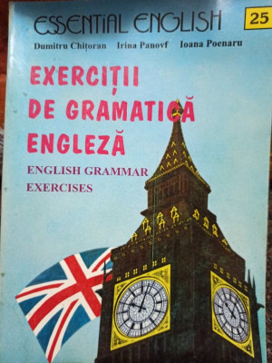 Dumitru Chitoran - Exercitii de gramatica engleza (1996) foto