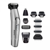 Trimmer fata/corp, BaByliss, MT861E, 11 in 1, Gri