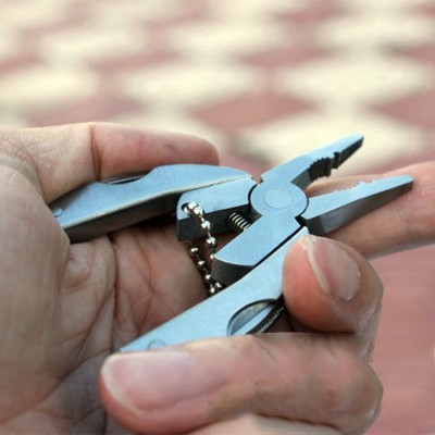 Breloc multifunctional MyStyle Pro Steel - Patent, Pila, Cutit, Surubelnita foto