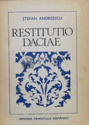 Restitutio daciae - Stefan Andreescu (L114) foto