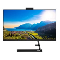 Sistem All-in-One Lenovo 24IAP7, 23.8", Full HD, Intel Core i5-12450H, 16GB RAM, 1TB SSD, GeForce MX550, No OS, Negru