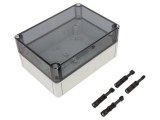 Carcasă universală policarbonat IP66, 130 x 180 x 84 mm