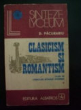 Clasicism si Romantism-D.Pacurariu