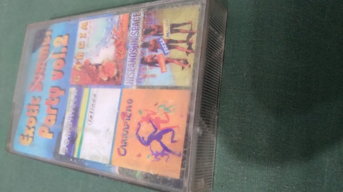 CASETA AUDIO EXOTIC SUMMER PARTY VOL 2 RARA !!! ORIGINALA