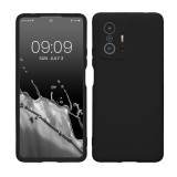 Cumpara ieftin Husa pentru Xiaomi 11T / 11T Pro, Silicon, Negru, 56573.01, kwmobile, Carcasa