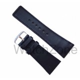 Curea HANDMADE neagra 24mm, 26mm, 28mm, 30mm, 32mm, 34mm