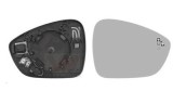 Geam oglinda exterioara cu suport fixare Citroen C4 Picasso, 06.2013-, Dreapta, incalzita; geam convex; cromat; cu functie detectie unghi mort, View