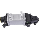 Intercooler Audi A1; Seat Ibiza 17, Toledo; Skoda Fabia, Rapid; Vw Polo 17, motor: 1.4 TDI, intercooler - racire apa, 135x80x71, OEM/OES, Aluminiu/