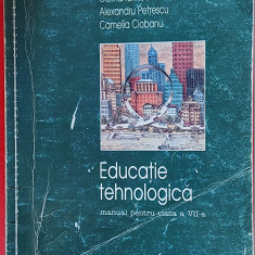 EDUCATIE TEHNOLOGICA CLASA A VII A IARINCA PETRESCU CIOBANU EDITURA CORINT