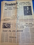 ziarul scanteia 14 mai 1968 - vizita in romania a presedintelui francez charles de gaulle