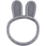 Zopa Silicone Teether Rabbit jucărie pentru dentiție Dove Grey 1 buc