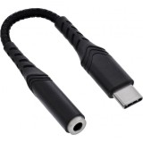 Adaptor audio USB type C la jack stereo 3.5mm DAC T-M 0.15m, InLine IL33054E