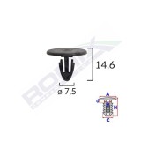 Clips Fixare Protectie Motor Pentru Dacia Renault - Negru Set 10 Buc 132817 10551-RMX