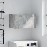 VidaXL Dulap de perete, gri beton, 60x36,5x35 cm, lemn prelucrat