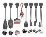 Set 8 cabluri adaptoare diagnoza autoturisme AutoCom / Delphi