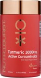 Vitamine gumate Nutriburst Premium Turmeric 3000 mg aroma ghimbir 60 buc