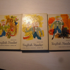 LOT de 3 carti pentru copii: Mariana Ratiu - English Reader, 1969