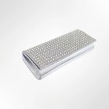 Geanta plic de seara, pentru ocazii si petreceri, culor sidef, 26 x 12 cm, Magrot B 49 - Argintiu