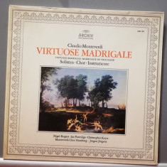 Monteverdi – Virtuose Madrigale (1978/Deutsche Grammophon/RFG) - VINIL/NM+