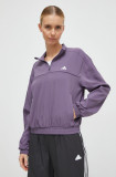 Cumpara ieftin Adidas Performance hanorac de antrenament Training Essentials culoarea violet, uni IS3972