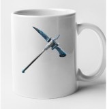 Cana alba personalizata Fortnite - Frozen Axe, INOVATIX&reg;. 330ml