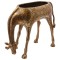 vidaXL Vas de gheață formă de girafă, alamă, 49x22x39 cm, aluminiu