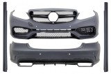 Kit exterior Mercedes W212 E-Class Facelift E63 Design negru lucios