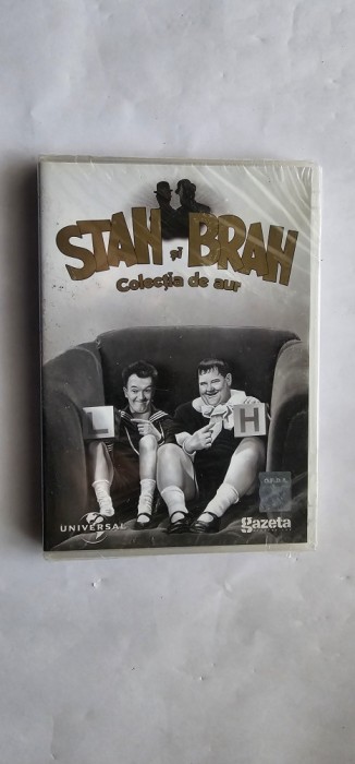 DVD STAN SI BRAN COLECTIA DE AUR , DVD-UL ESTE SIGILAT .